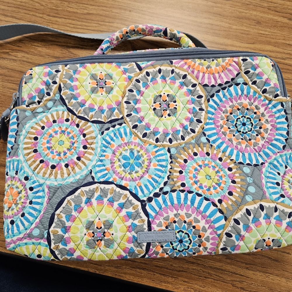 Vera Bradley Laptop Case in Sunny Medallion